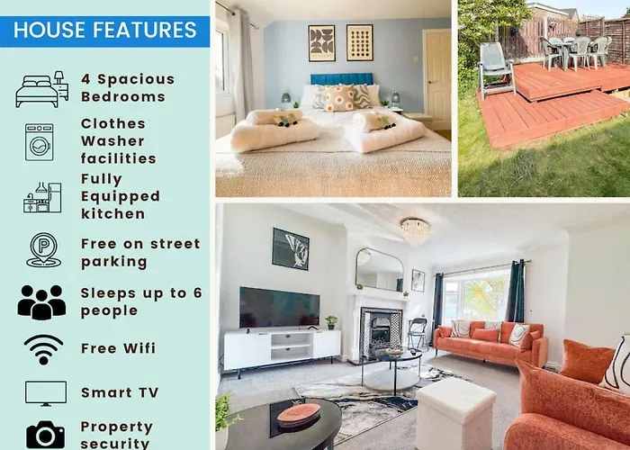 Raygill House By Furnished 4br Shadwell House Ideal For Contractors & Relocations Families 度假居